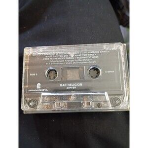 Bad Religion Suffer Cassette Album Tape Missing Og Case